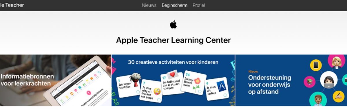 Apple Teacher beschikbaar in het Nederlands